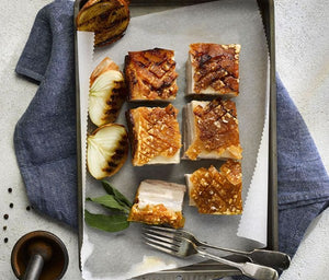 Welsh Pork Belly Boneless Rind On (supplied flat)