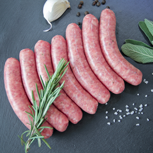 Plain Pork Jumbo Sausages Pack of 10 - EA